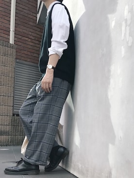 コウさん（メンズ・171cm）の春コーディネート