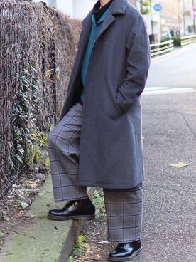 コウさん（メンズ・171cm）の冬コーディネート