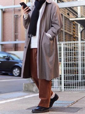 コウさん（メンズ・171cm）の冬コーディネート