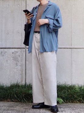 コウさん（メンズ・171cm）の秋コーディネート