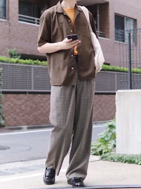 コウさん（メンズ・171cm）の秋コーディネート