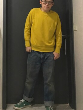 「ONE STAR」｜Axさん（メンズ・177cm）の冬コーディネート