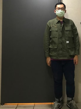 「Engineered Jeans」｜Axさん（メンズ・177cm）の春コーディネート