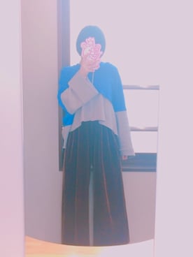 「bliss（ブリス）のアイテム」を使った、ももはなさん（レディース・153cm）の秋コーディネート