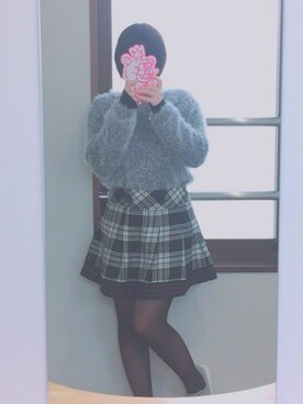 「bliss（ブリス）のアイテム」を使った、ももはなさん（レディース・153cm）の秋コーディネート