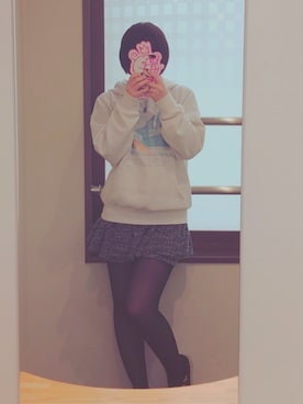 「bliss（ブリス）のアイテム」を使った、ももはなさん（レディース・153cm）の秋コーディネート