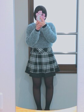 「bliss（ブリス）のアイテム」を使った、ももはなさん（レディース・153cm）の冬コーディネート