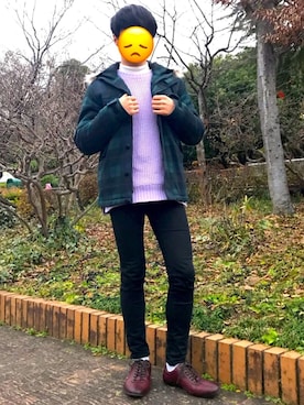 <TACK>;さん（メンズ・167cm）の冬コーディネート