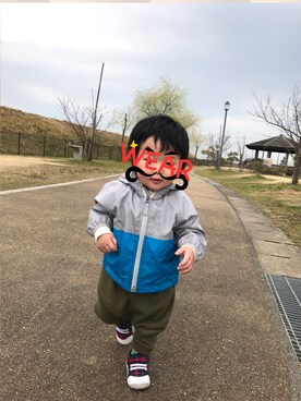 「GAP（ギャップ）のアイテム（ナイロンジャケット）」を使った、わたこ(新旧MIXコーデ)さん（レディース・156cm）の春コーディネート