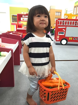 やましぃさん(キッズ・100cm)の秋コーディネート