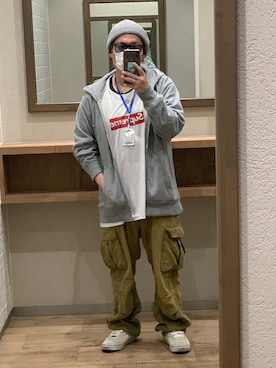 「WILL（ウィル）のアイテム」を使った、Yu-shin045さん（メンズ・166cm）の春コーディネート