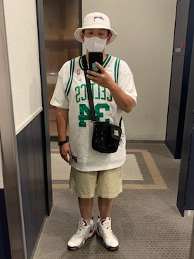 「WILL（ウィル）のアイテム」を使った、Yu-shin045さん（メンズ・166cm）の夏コーディネート