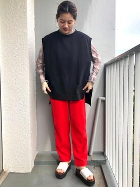 チーさん（レディース・163cm）の春コーディネート