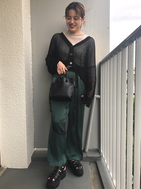 チーさん（レディース・163cm）の春コーディネート