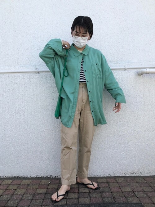 Jeanasis キラリナ京王吉祥寺店チーさんのシャツ ブラウスを使ったコーディネート Zozotown