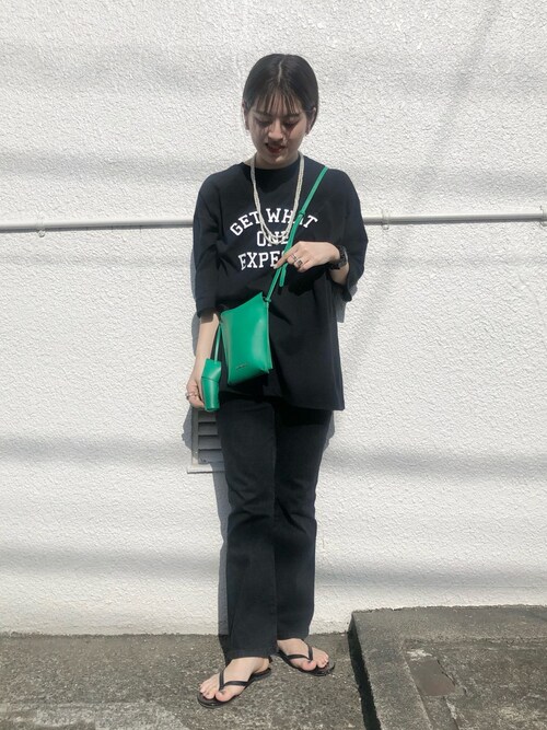 Jeanasis キラリナ京王吉祥寺店チーさんのtシャツ カットソーを使ったコーディネート Zozotown