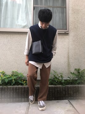 「THE CASE」｜ゆうたさん（メンズ・163cm）の秋コーディネート