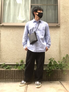 「the case（ザケース）のアイテム」を使った、ゆうたさん（メンズ・163cm）の秋コーディネート