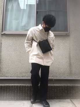 「the case（ザケース）のアイテム」を使った、ゆうたさん（メンズ・163cm）の冬コーディネート