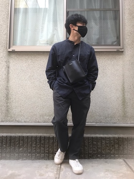 「the case（ザケース）のアイテム」を使った、ゆうたさん（メンズ・163cm）の春コーディネート