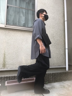 「the case（ザケース）のアイテム」を使った、ゆうたさん（メンズ・163cm）の春コーディネート