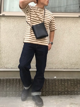 「the case（ザケース）のアイテム」を使った、ゆうたさん（メンズ・163cm）の春コーディネート