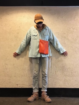 「Yves Saint Laurent（イヴサンローラン）のアイテム（パンツ）」を使った、ponikeさん（メンズ・180cm）の春コーディネート
