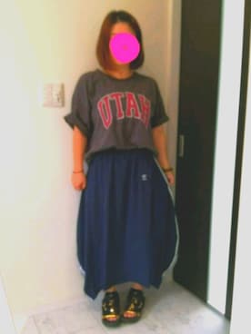 kinaco さん（レディース・154cm）の夏コーディネート