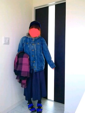 kinaco さん（レディース・154cm）の冬コーディネート