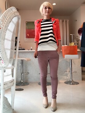 アキコさんのコーディネート