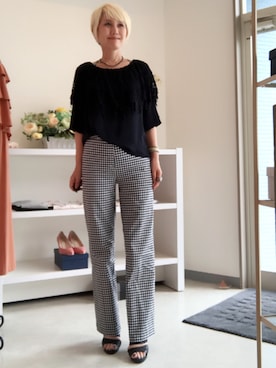 アキコさんのコーディネート