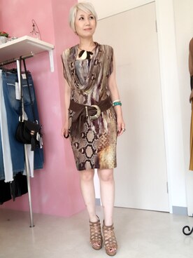 PAOLA FRANIのワンピース/ドレスを使った人気ファッション