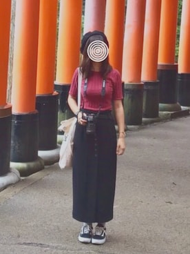 ◎さん(レディース・160cm)の夏コーディネート