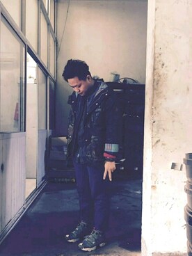 「PENFIELD USA（ペンフィールドユーエスエー）のアイテム（ジャケット/アウター）」を使った、TCRさん（メンズ・170cm）の冬コーディネート