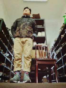 「PENFIELD USA（ペンフィールドユーエスエー）のアイテム（ジャケット/アウター）」を使った、TCRさん（メンズ・170cm）の冬コーディネート