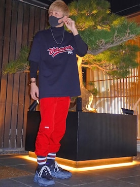 「vetements」｜「アイテム（アナログ腕時計）」を使った、massyさん（メンズ・180cm）の春コーディネート