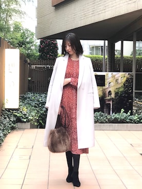 sayuさん（レディース・161cm）の冬コーディネート