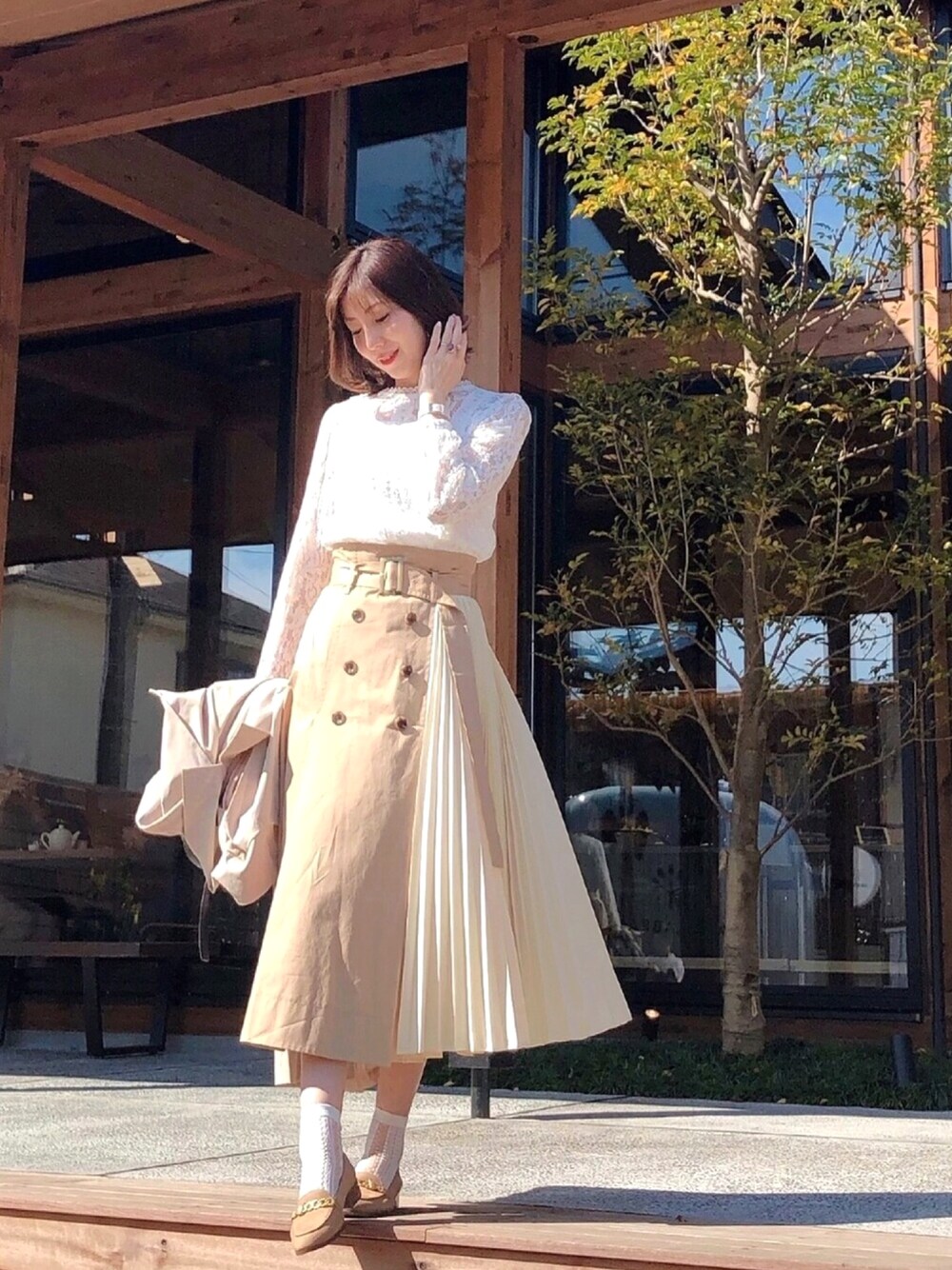 sayu｜FRAY I.Dのスカートを使ったコーディネート - WEAR 