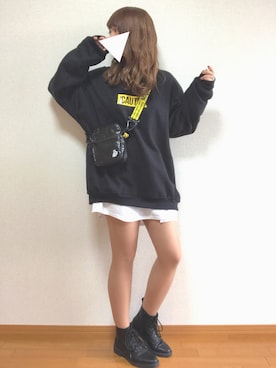 「FR2」｜「アイテム（ブーツ）」を使った、るいはんさん（レディース・156cm）の秋コーディネート