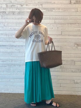 ひろぴーさん(レディース・163cm)の夏コーディネート