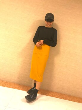 ニシムラナナミさん（レディース・156cm）の冬コーディネート