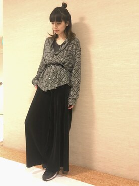 ニシムラナナミさんのコーディネート