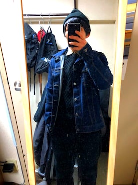 「Apply（アプリー）のアイテム」を使った、しょーたさん（メンズ・160cm）の冬コーディネート