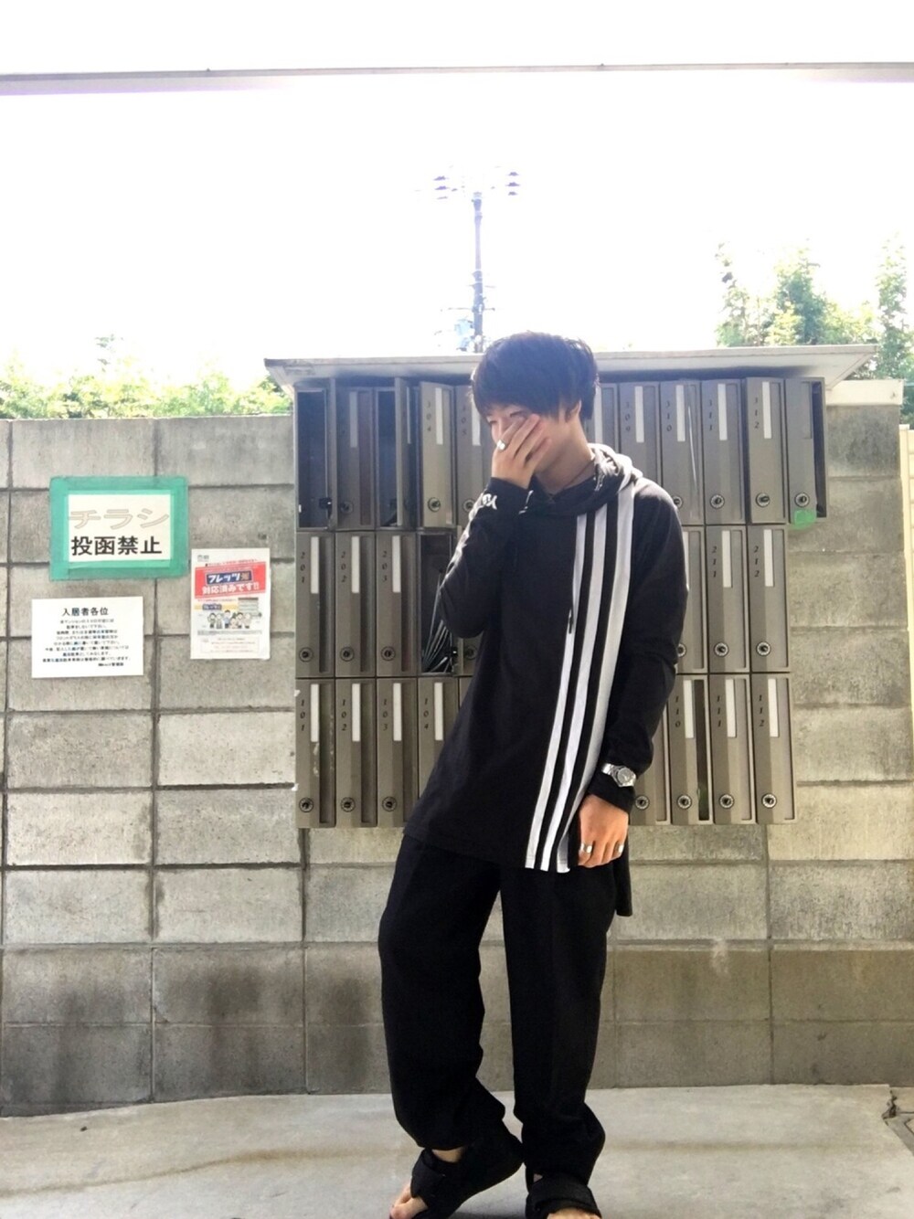 wingさんの（COMME des GARCONS HOMME）を使ったコーディネート