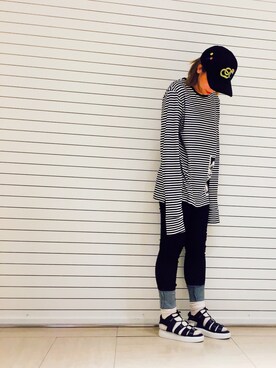 ER!さん（レディース・158cm）の夏コーディネート