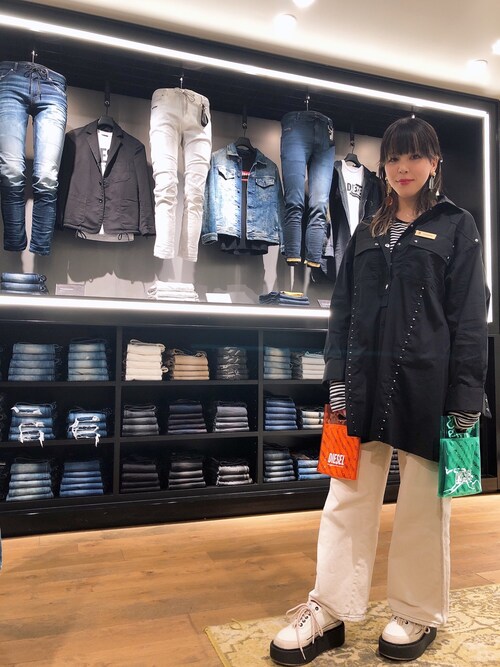 Er Diesel タカシマヤ ゲートタワーモール Dieselのワンピースを使ったコーディネート Wear