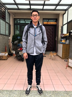 「NIKE（ナイキ）のアイテム（スタジャン）」を使った、ikea51225さん（メンズ・176cm）の秋コーディネート
