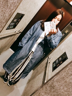 「すっぴん」｜「アイテム（ジャケット/アウター）」を使った、まつさん（レディース・167cm）の春コーディネート