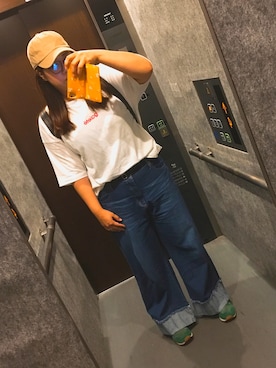 スニーカーを使った ニューバランス 緑 の人気ファッションコーディネート Wear