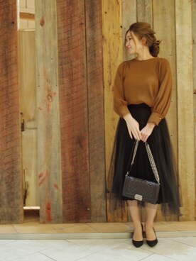 Ameri★さん（レディース・164cm）の秋コーディネート